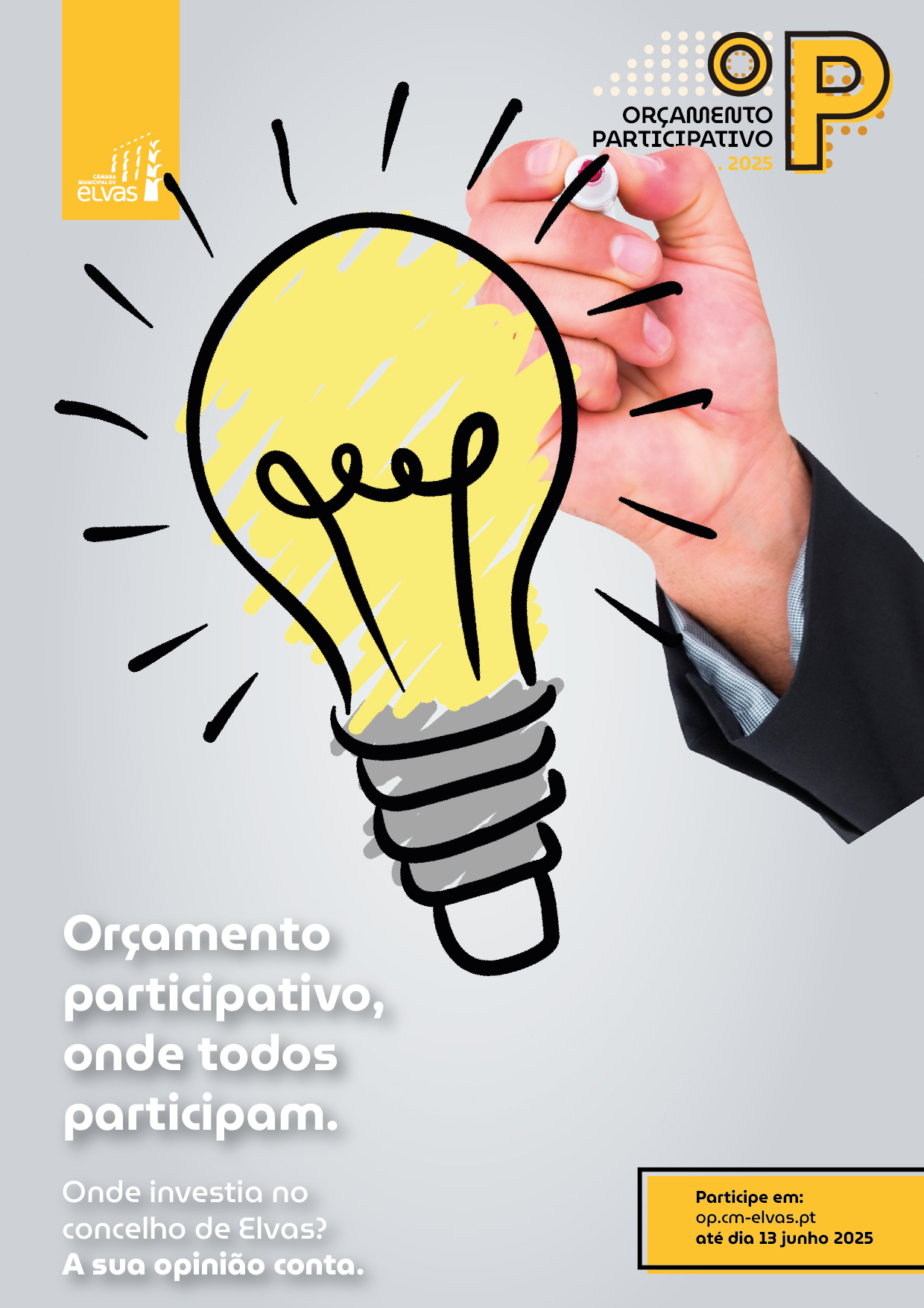 Abertas as candidaturas ao Orçamento Participativo 2025